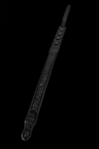Embossed Leather Strap with Logo